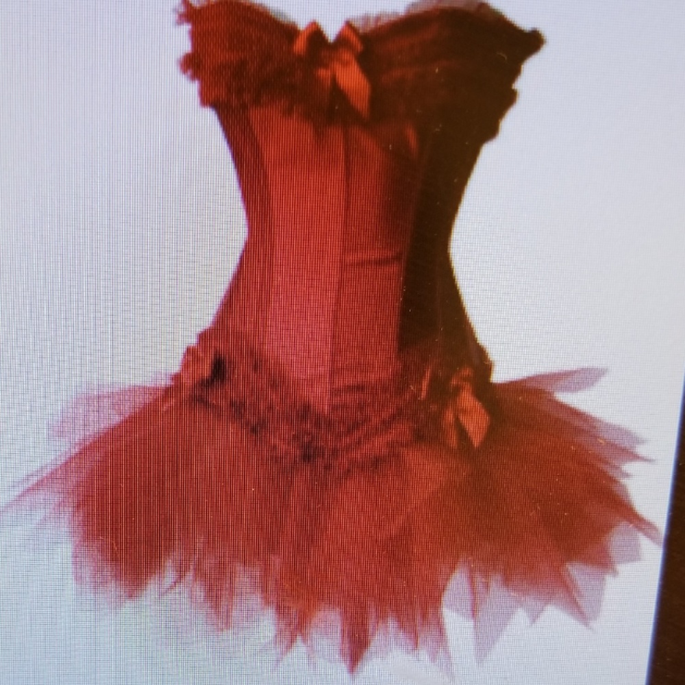 Corset, dress, skirt